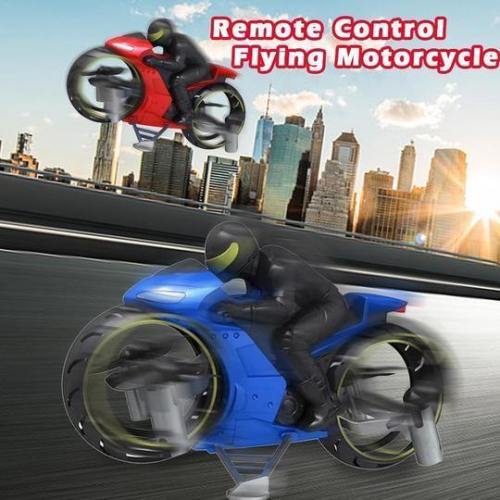 2 In 1 Remote Control Motorcycle Land And Air