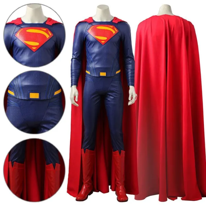 Superman Kal-El Clark Kent Justice League Cosplay Costume