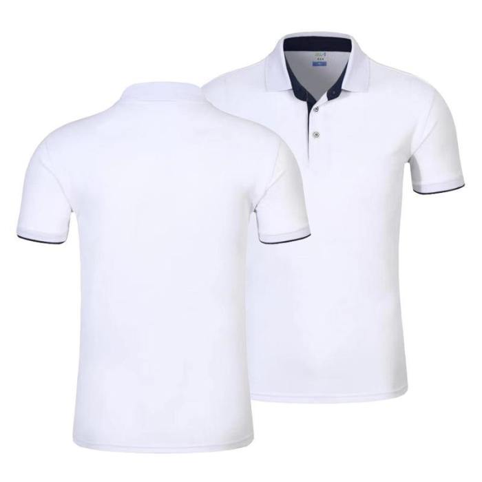 Men'S Breathable Multicolor Casual Cotton Polo Tops