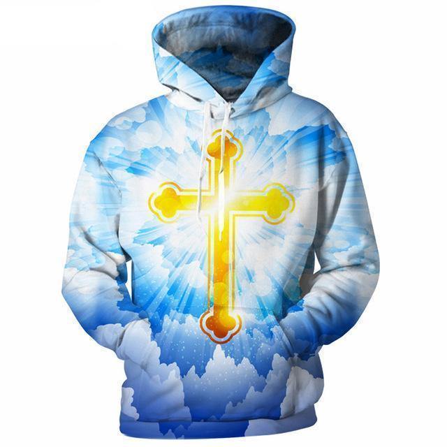 Jesus Christ Love 3D Sweatshirt Hoodie Pullover