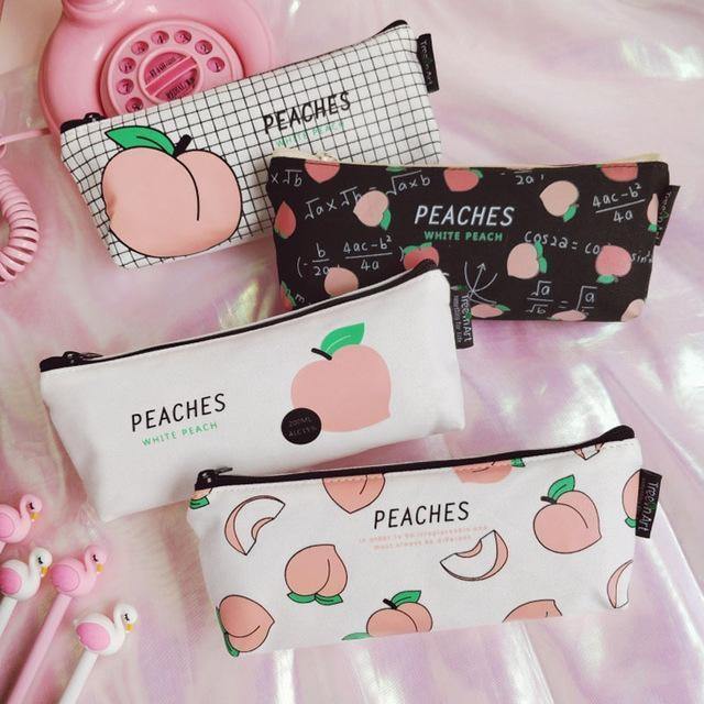 Peaches Makeup Bag