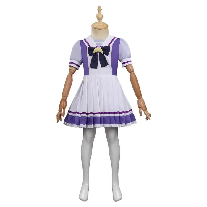 Children Kids Pretty Derby Uniform Dress Outfits Cosplay Costume