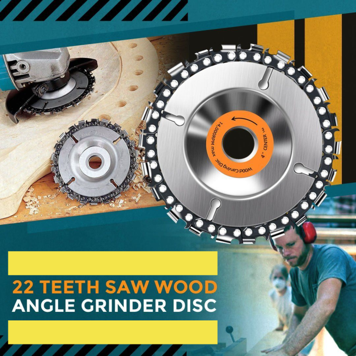 22 Teeth Saw Wood Angle Grinder Disc