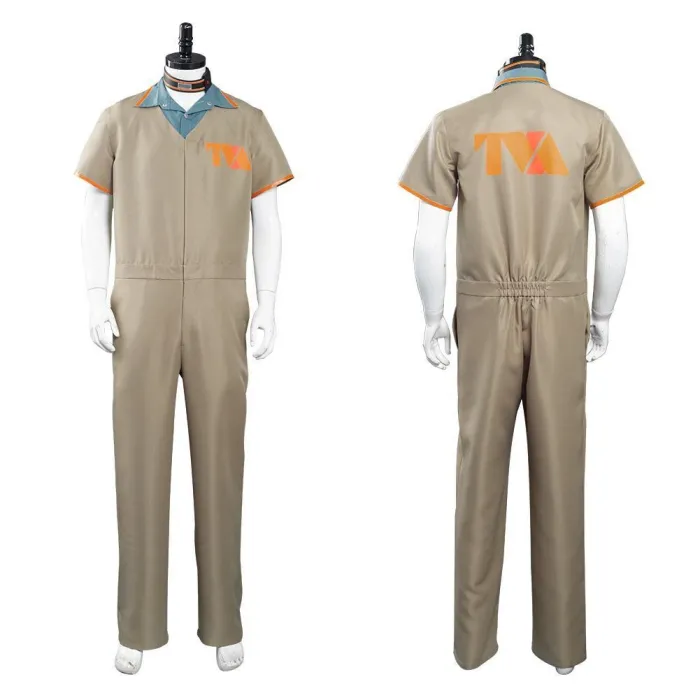 Tv Loki Loki Prison Uniform Halloween Carnival Suit Cosplay Costume