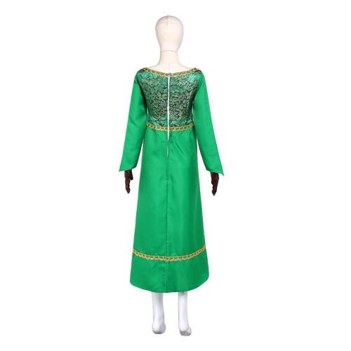Shrek Princess Fiona Outfits Halloween Carnival Suit Cosplay Costume