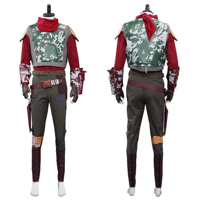 Star Wars Mandalorian Outfits Halloween Carnival Suit Cosplay Costume