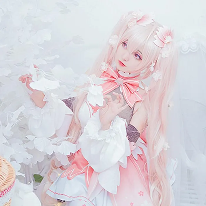 Sakura Miku From Vocaloid Halloween Cosplay Costume