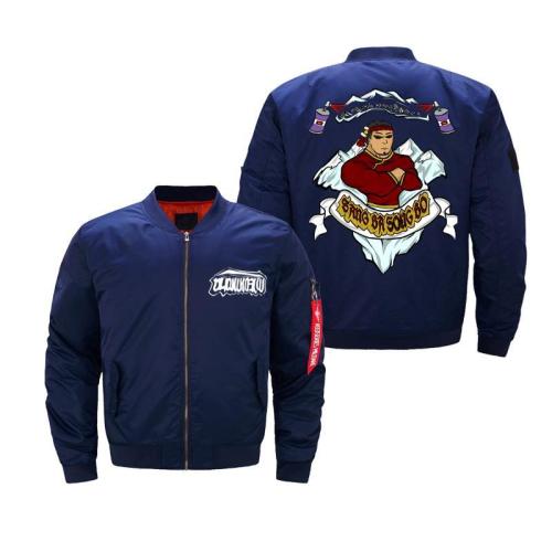 Spring  Aviator Men'S Jacket Short Coat Casual
