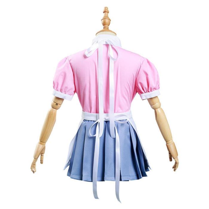 Danganronpa 2:Goodbye Despair Mikan Tsumiki Kids Children Shirt Skirt Outfits Halloween Carnival Suit Cosplay Costume