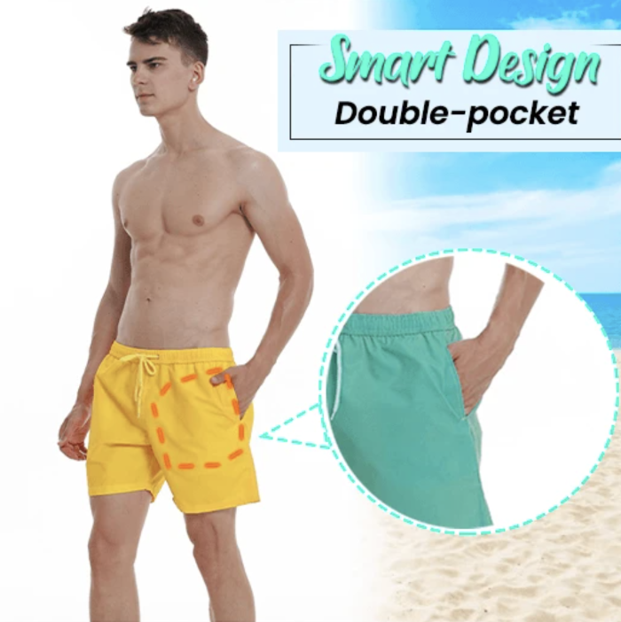 Color-Changing Beach Shorts