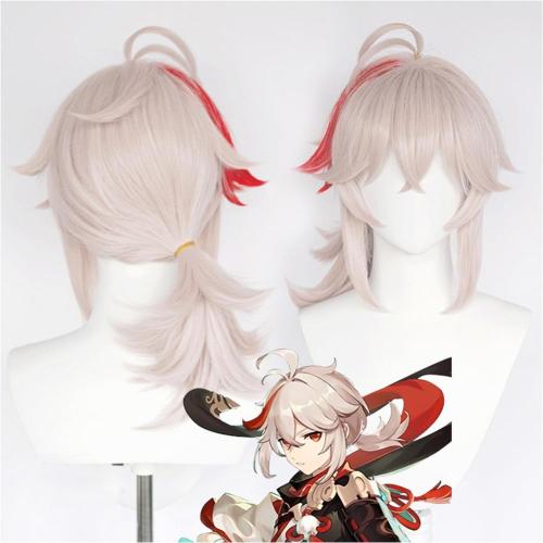 Genshin Impact Kazuha Heat Resistant Synthetic Hair Carnival Halloween Party Props Cosplay Wig