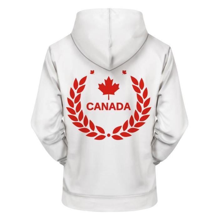 Canadian Shield 3D - Sweatshirt, Hoodie, Pullover