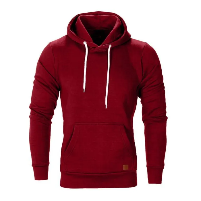 Mens Long Sleeve Casual Hoodies Sweatshirt