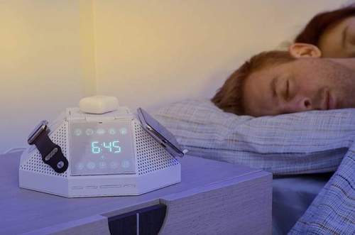 Hypercube: Wireless Charging Station & Sleep Aid