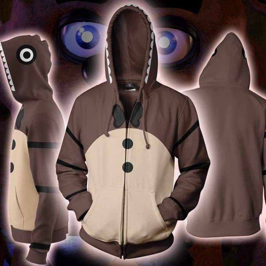Five Nights At Freddy'S Fnaf Phantom Freddy Game Cosplay Unisex 3D ...