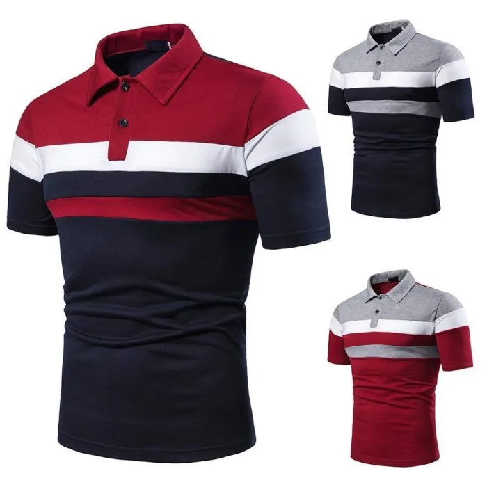 Men'S Breathable Comfortable Formal Polo