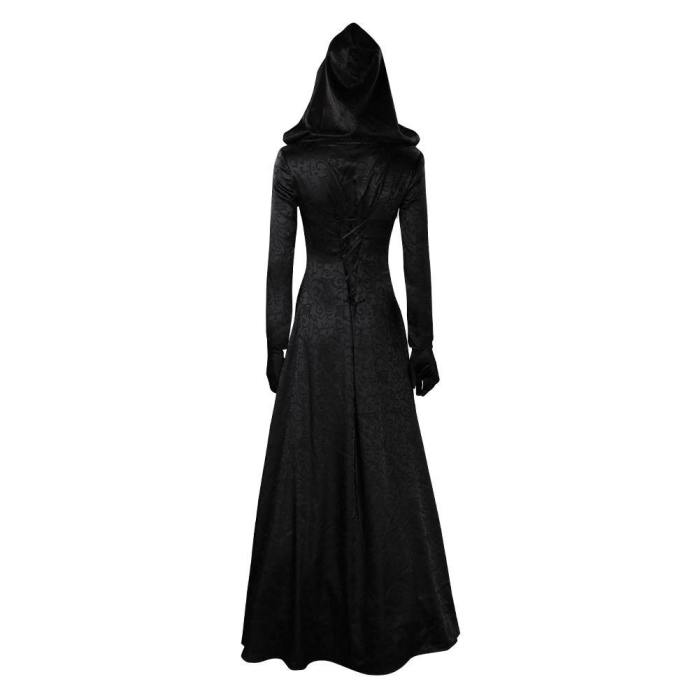 Resident Evil Village Witch Dress Outfits Halloween Carnival Suit Cosplay Costume