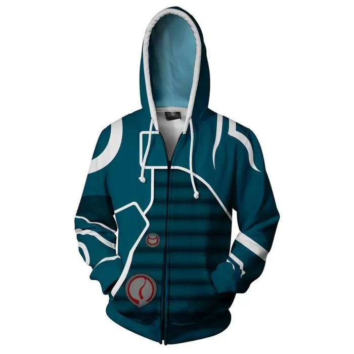 Magic The Gathering Game Dark Green Jess Belen Cosplay Unisex 3D Printed Hoodie Sweatshirt Jacket With Zipper