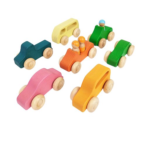 Diy 3D Wooden Toys Rainbow Building Blocks Rainbow Stacker Large Size Creative Montessori Educational Toys For Children Kids