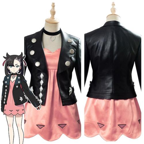 Pokemon Sword/Shield Marnie Outfit Cosplay Costume