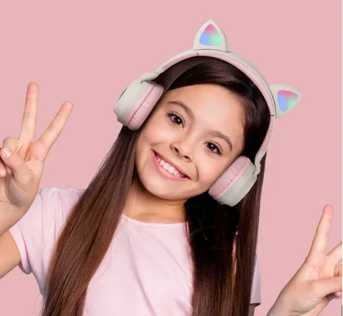 Wireless Cat Ear Headphones Bluetooth Headset