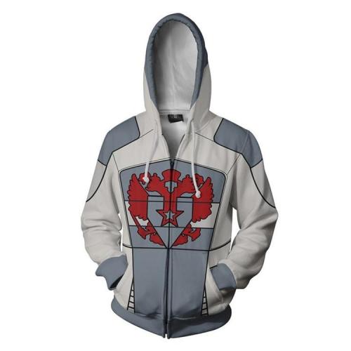Borderlands Style 3 Game Unisex 3D Printed Hoodie Sweatshirt Jacket With Zipper