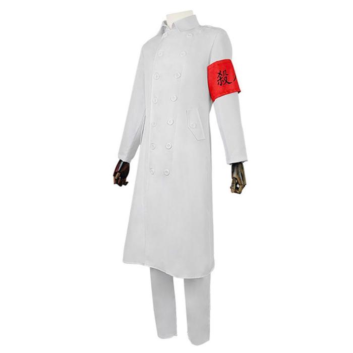Tokyo Revengers Tokyo Manji Gang White Uniform Outfits Cosplay Costume