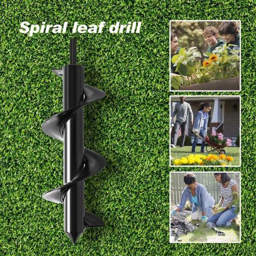Garden Auger - Spiral Drill Bit