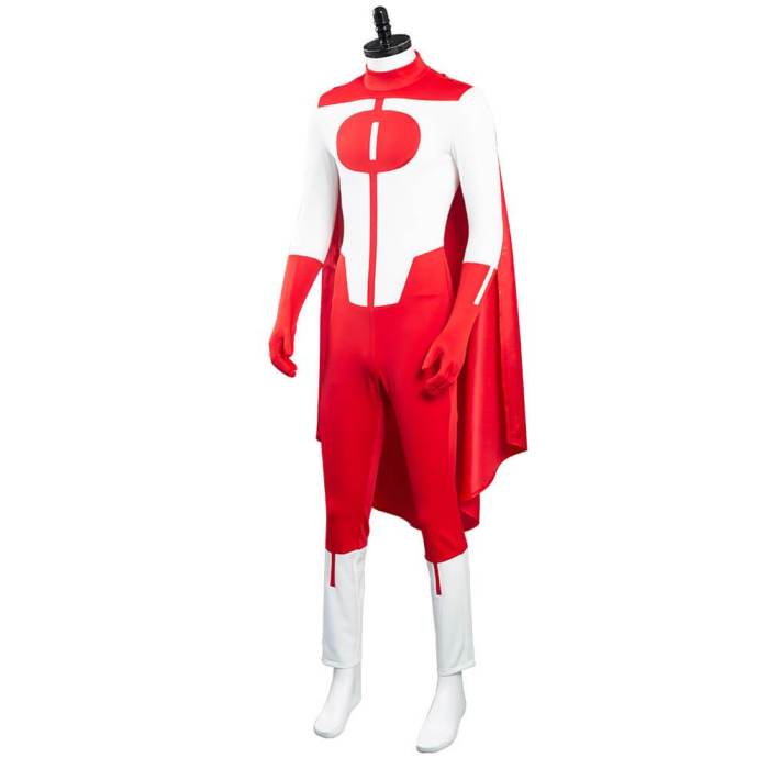 Invincible Omni Man Cosplay Costumes Outfits With Cloak Halloween Suit