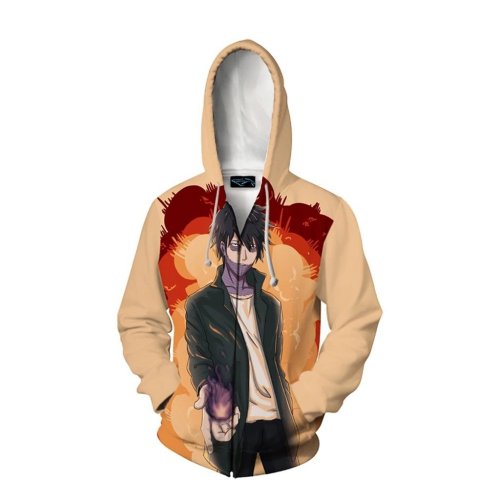My Hero Academia Anime Yellow Dabi Cosplay Unisex 3D Printed Mha Hoodie Sweatshirt Jacket With Zipper