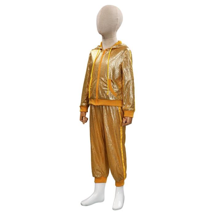 Sing 2 Gunter Kids Children Outfits Halloween Carnival Suit Cosplay Costume