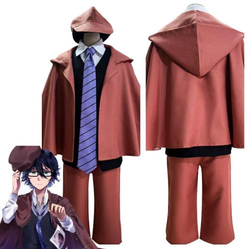 Bungo Stray Dogs Edogawa Rampo Outfits Halloween Carnival Suit Cosplay Costume