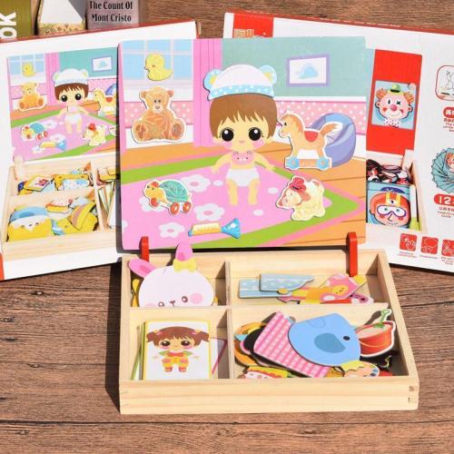 Dress Up & Learn - 3D Magnetic Puzzle Set