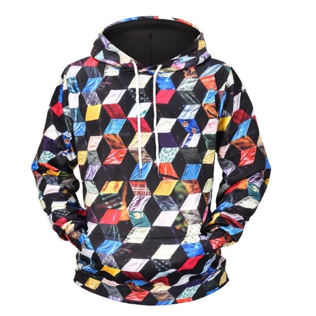 Cube Abstract 3D Logo Hoodie For Men And Women Sweatshirt