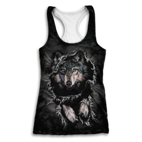 The Wolf Within 3D Women'S Tank Top