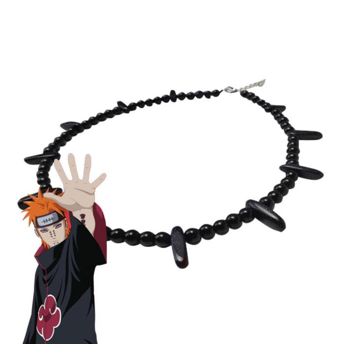 Akatsuki Pain Pein From Naruto Halloween Necklace Cosplay Accessory Prop