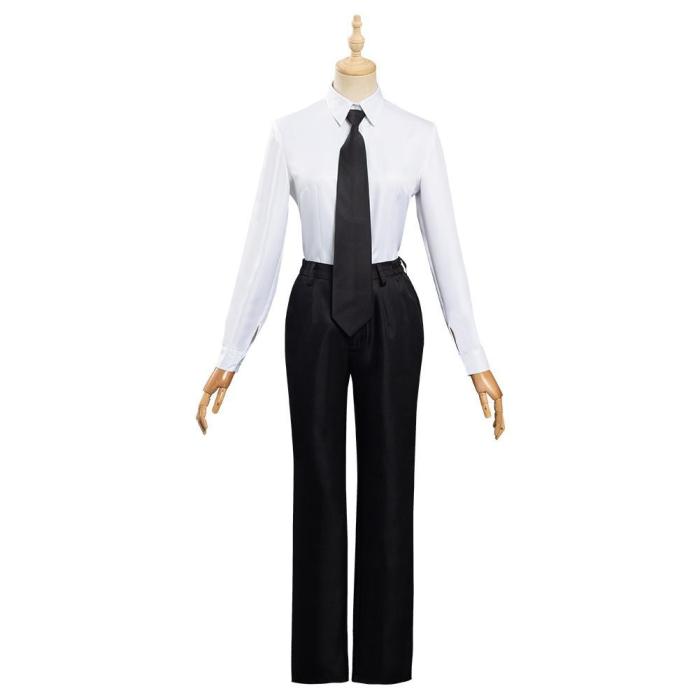 Chainsaw Man Makima Shirt Pants Outfits Halloween Carnival Suit Cosplay Costume