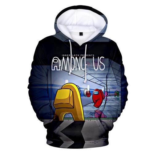 Adult Style-05 Impostor Crewmate Among Us Cartoon Game Unisex 3D Printed Hoodie Pullover Sweatshirt