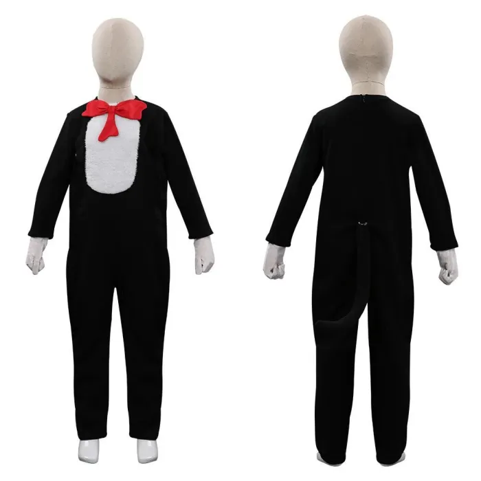 Dr. Seuss - The Cat In The Hat Onesies Kids Children Halloween Carnival Suit Cosplay Costume