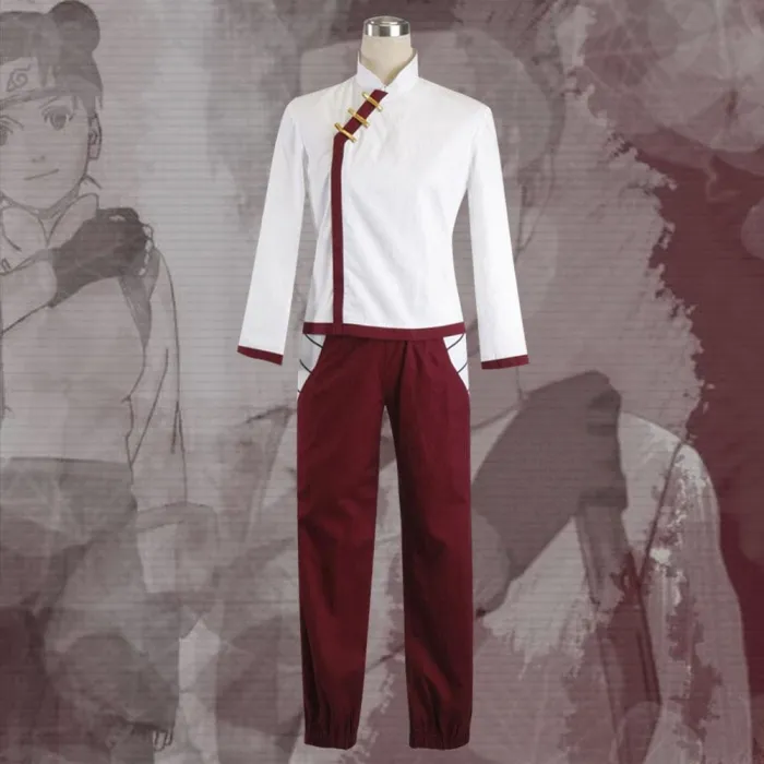 Tenten From Naruto Halloween Cosplay Costume