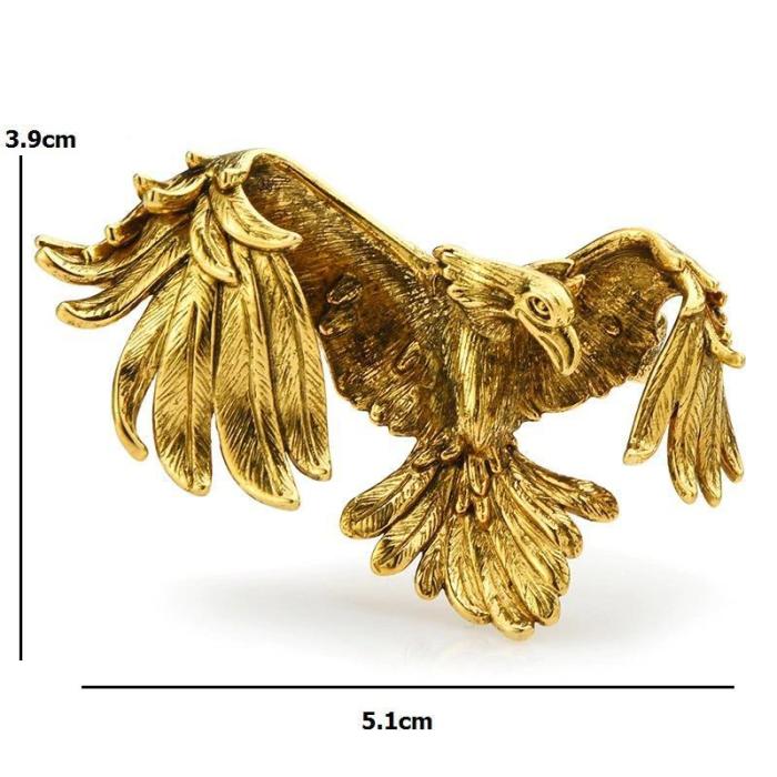 Elegant Flying Eagle Brooch Pins