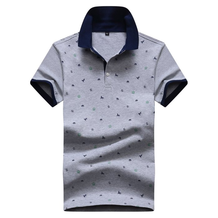 Summer  Lapel Trend Polo Shirt