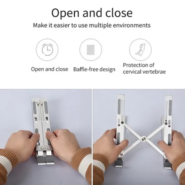Adjustable Foldable Non-Slip Laptop Stand