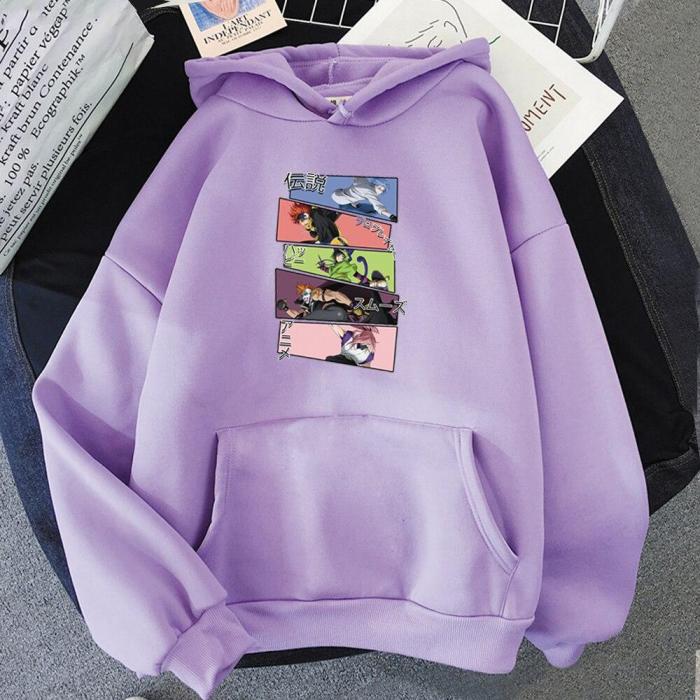 Sk8 The Infinity Langa Reki Miya Blossom Anime Unisex Harajuku Sweatshirt Loose Hoodie