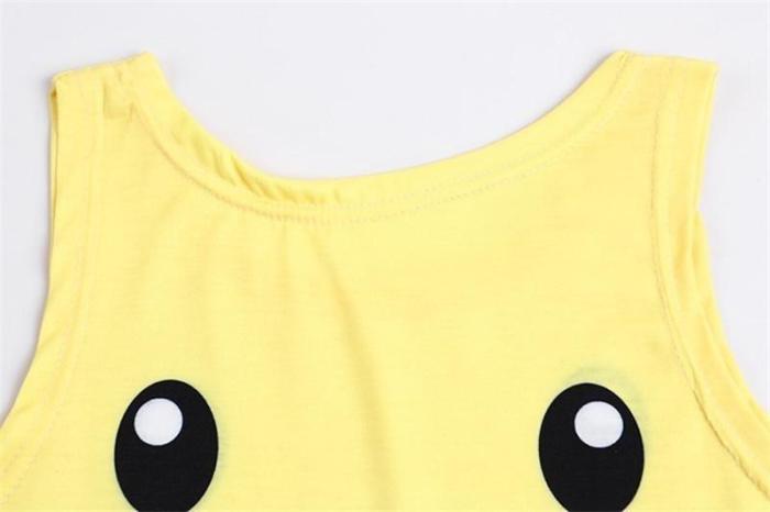 Pocket Monster Crop Tops