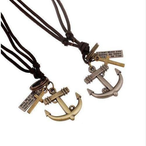 Anchor & Cross Necklace