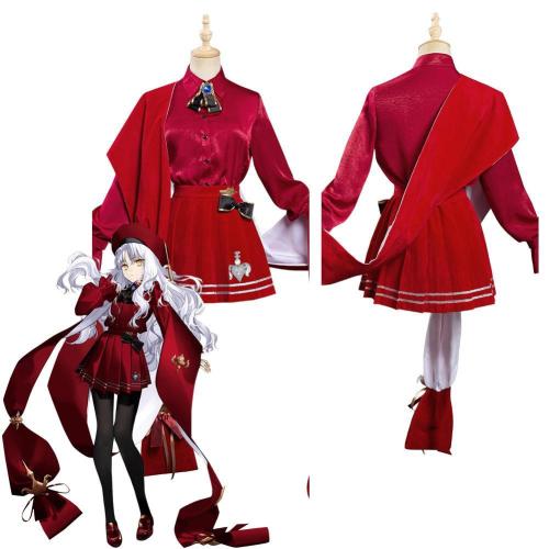 Fate/Grand Order Fgo Caren Hortensia Dress Outfits Halloween Carnival Suit Cosplay Costume