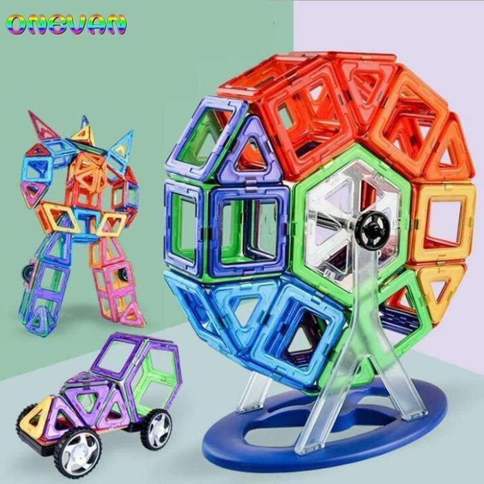 Magnetic Building Blocks Set