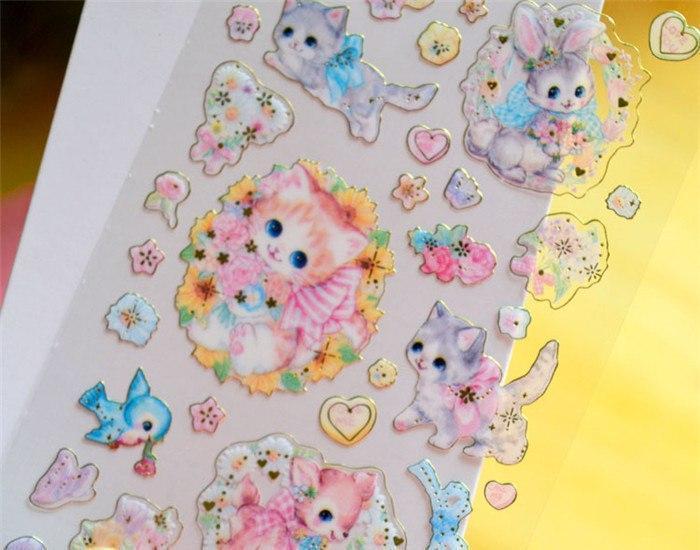 Sweet Kitty Sticker Pack