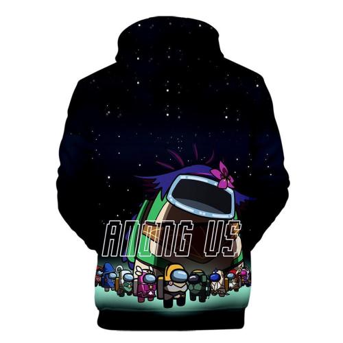 Adult Style-11 Impostor Crewmate Among Us Cartoon Game Unisex 3D Printed Hoodie Pullover Sweatshirt